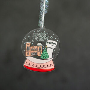 hillsboro illinois christmas ornament