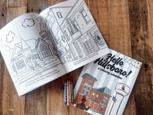 hillsboro illinois coloring book