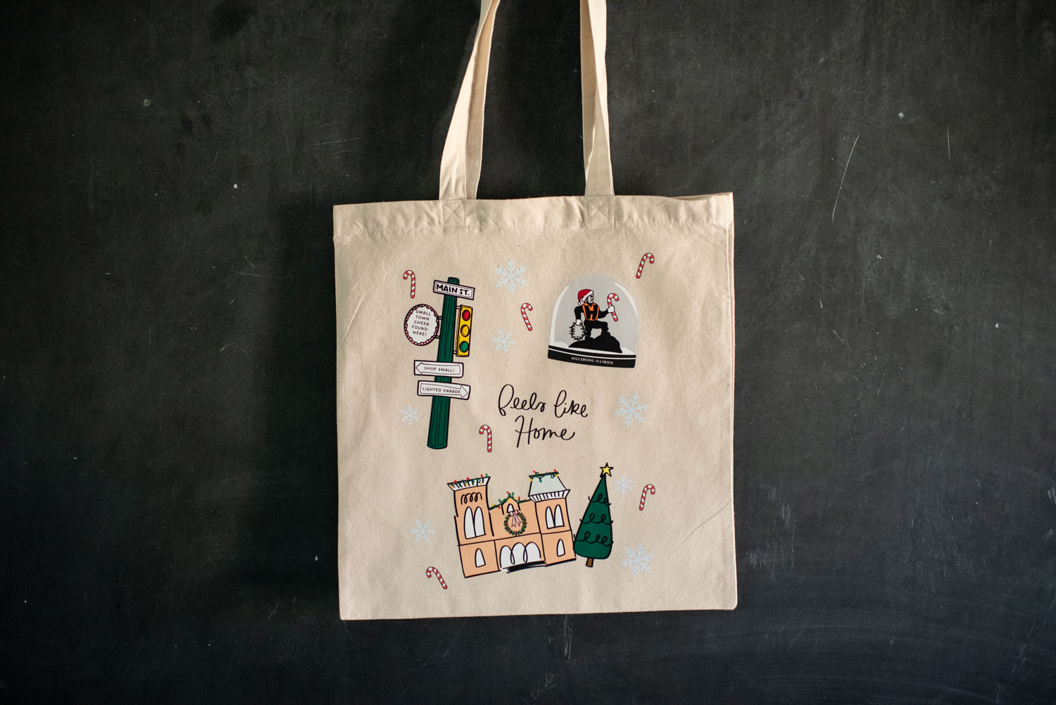 hillsboro illinois small town charm tote hillsboro illinois small town charm tote