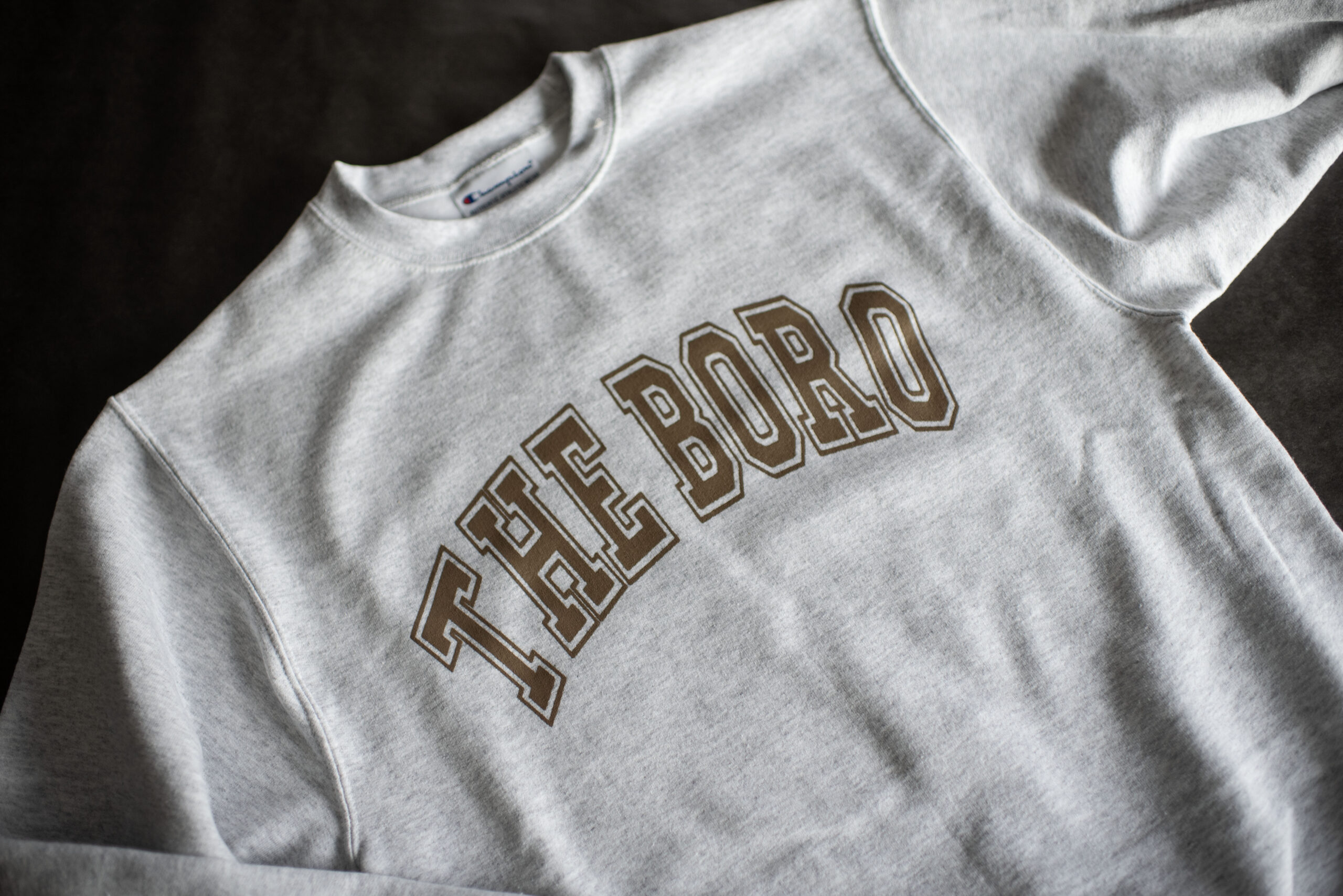 the boro varsity letter crewneck the boro varsity letter crewneck